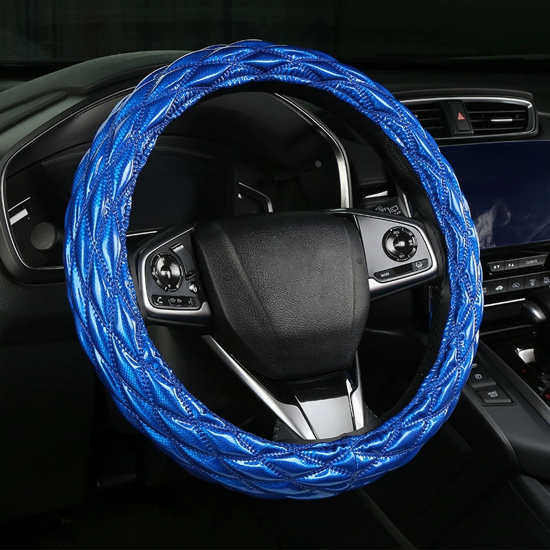 RenHong SWC-L08 Leather Steering Wheel Cover - Universal Car Interior Accessories